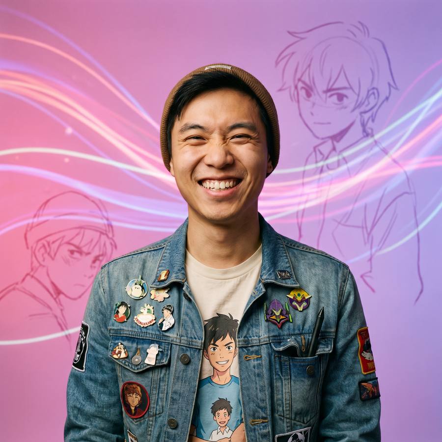 精神小妹动漫剪辑师刘宇航